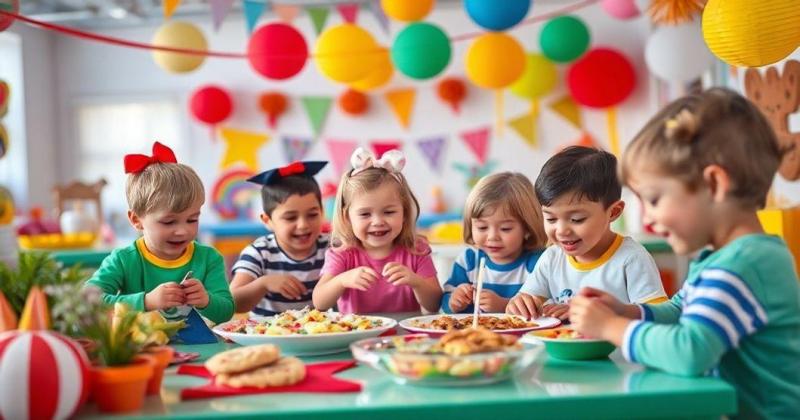 Ideias Criativas para Organizar um Buffet Infantil Memorável