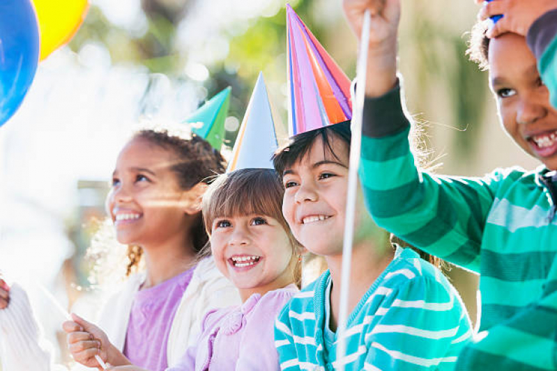 Local para Festa de Criança Valor Americana - Local de Festa Infantil