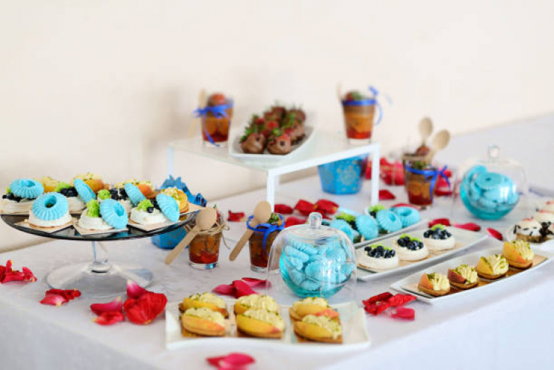 buffet para festa de aniversário Nova Odessa