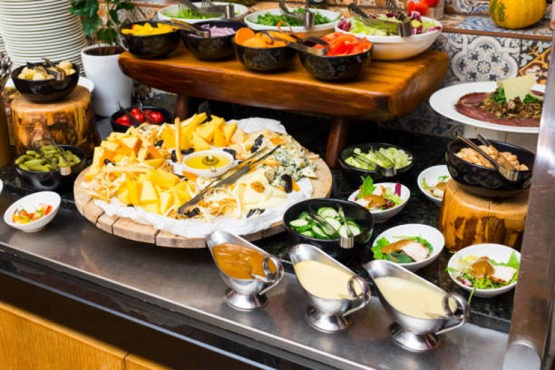 valor de buffet de almoço em domicílio Jardim Monte Cristo/Parque Oziel